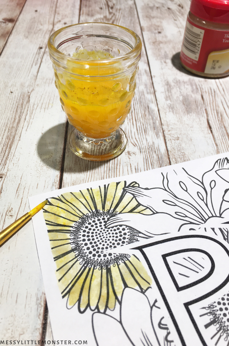 Nature Paint How to make paint from nature Messy Little Monster