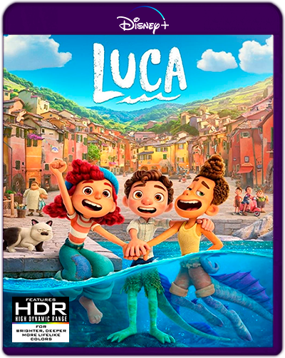 Luca (2021) 2160p HDR DSNP WEB-DL Dual Latino-Inglés [Subt. Esp] Animación. Aventuras)