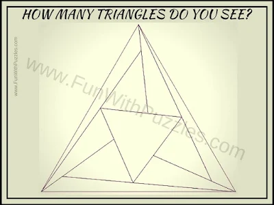 Puzzle to Count number of triangles