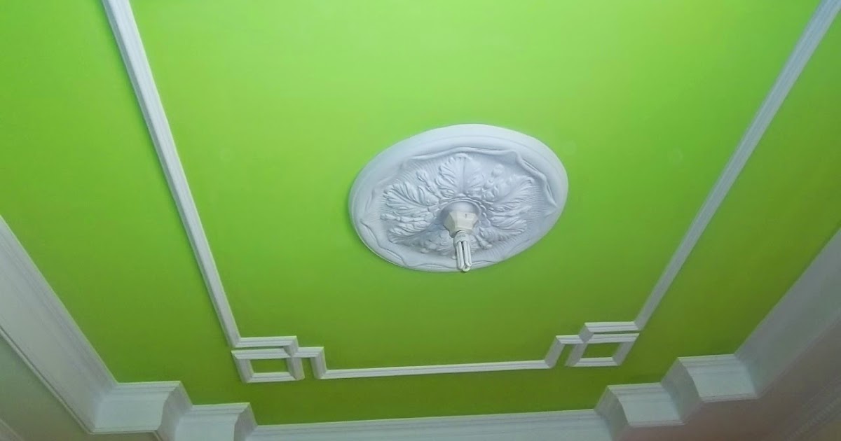 35 Konsep Terpopuler Contoh Cat Plafon Gypsum