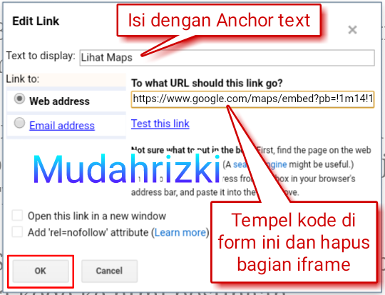 Cara Pasang Peta Google Map di Website Blog dengan Android