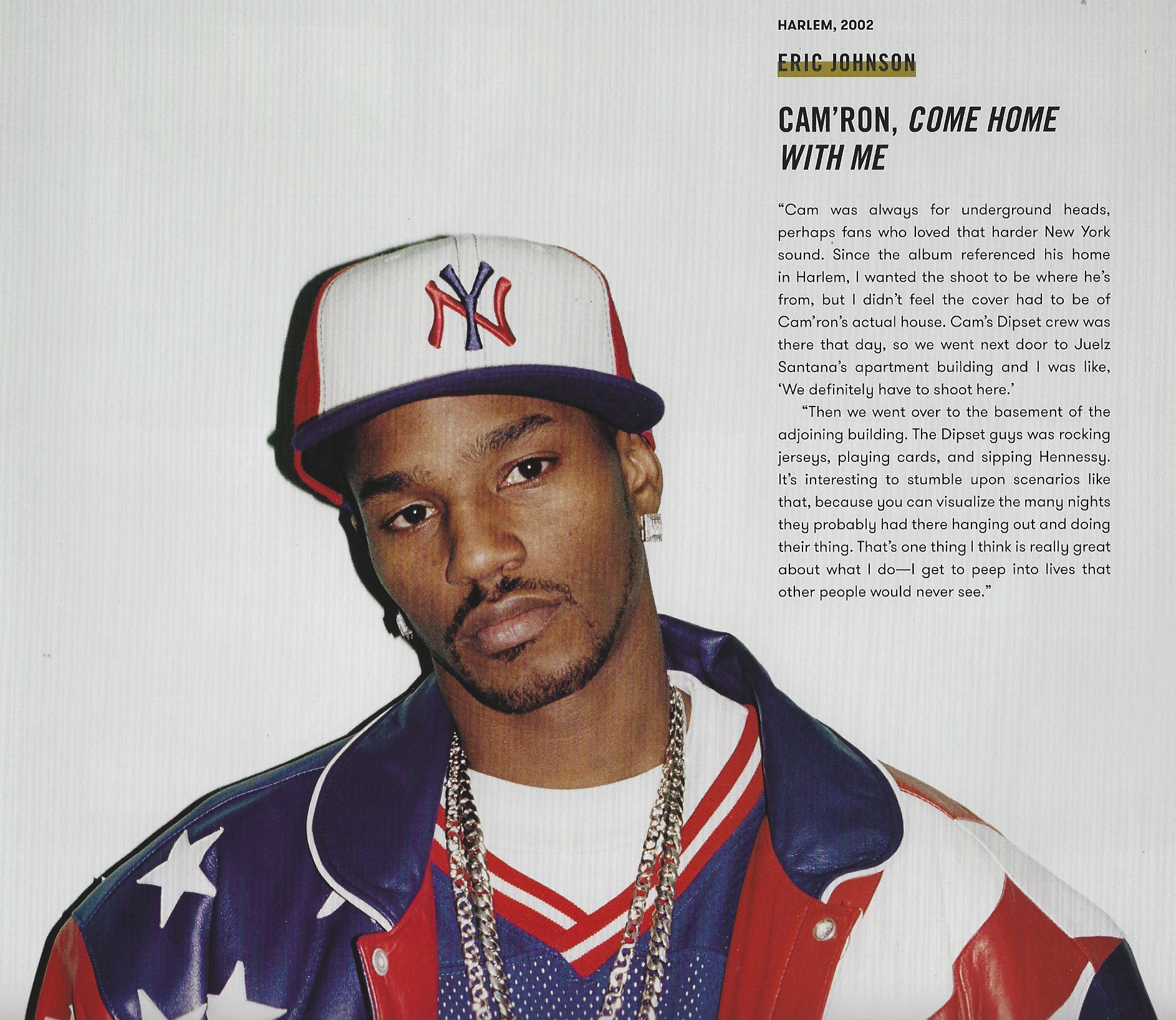 Hip Hop Nostalgia Cam Ron Come Home With Me Photoshoot Christmas In Harlem Camron 2021