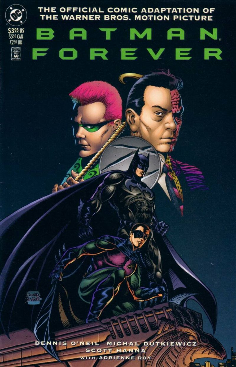 1995 A look at the changes to the Batman Forever comic