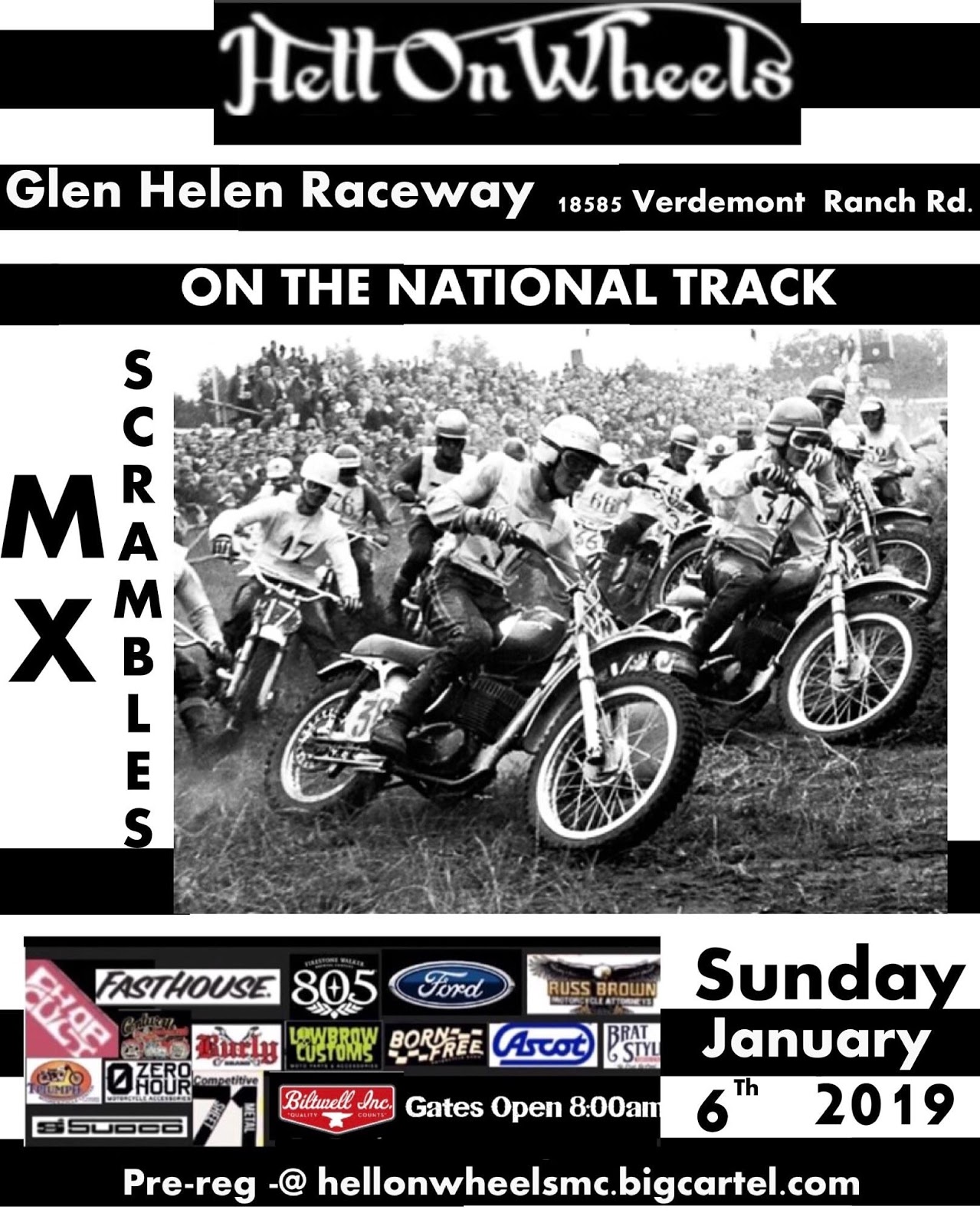 ChopCult Hell on Wheels MX Scramble