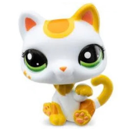 Littlest Pet Shop Series 1 Tubes Cat (#G7 - #39) Pet
