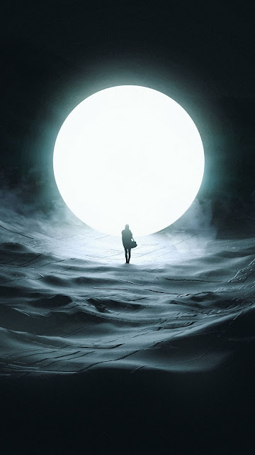 Abstract Desert Moon iphone wallpaper Abstract Desert Moon iphone wallpaper