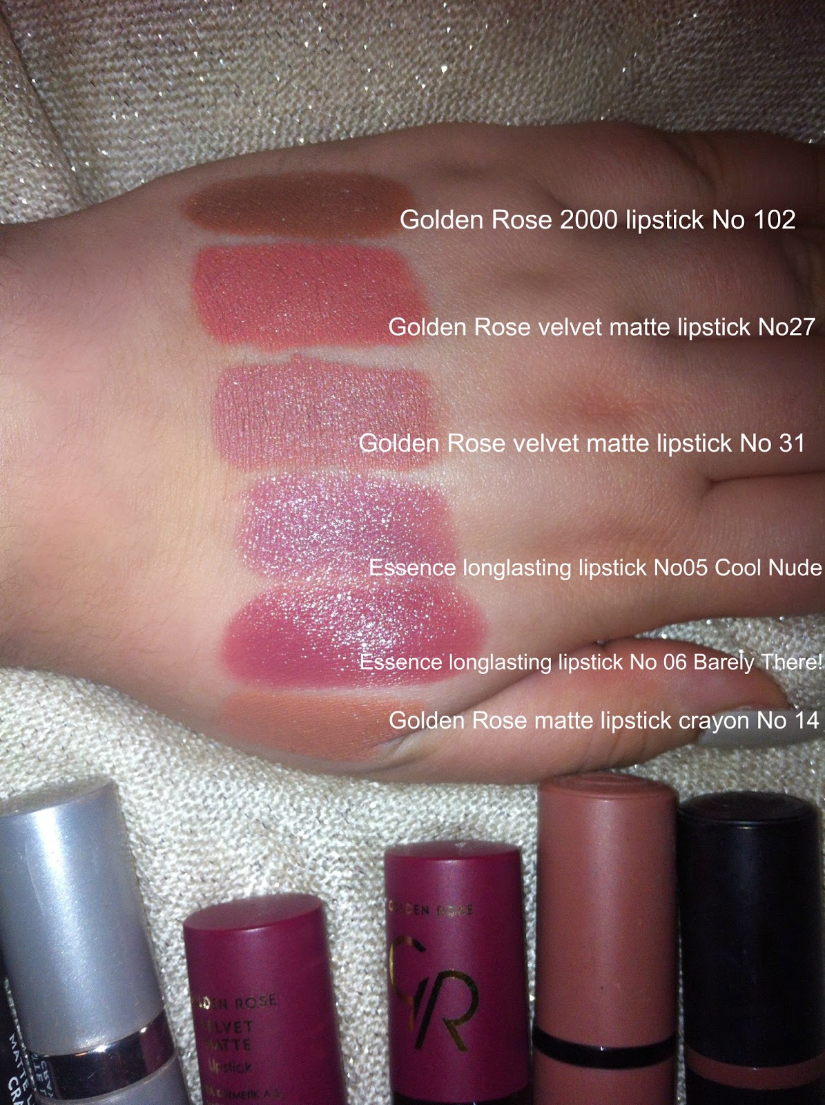 Nude Beige Lipsticks Swatches Savina S Beauty Choices