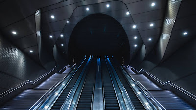 HD Wallpaper Metro, Station, Elevator, Tunnel