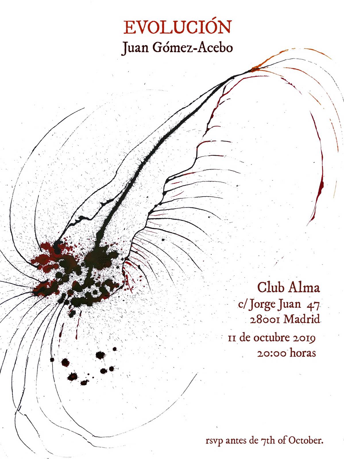 LA MIRADA ACTUAL Juan GómezAcebo expone una treintena de tintas en el