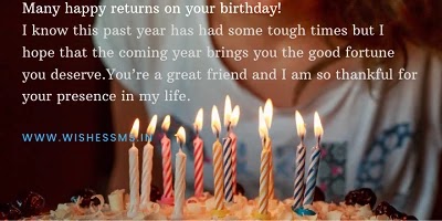Happy birthday (bday) Friend Wishes sms text in English 2 - Wishes SMS