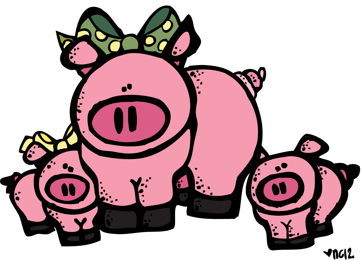 clipart pig eating - photo #46