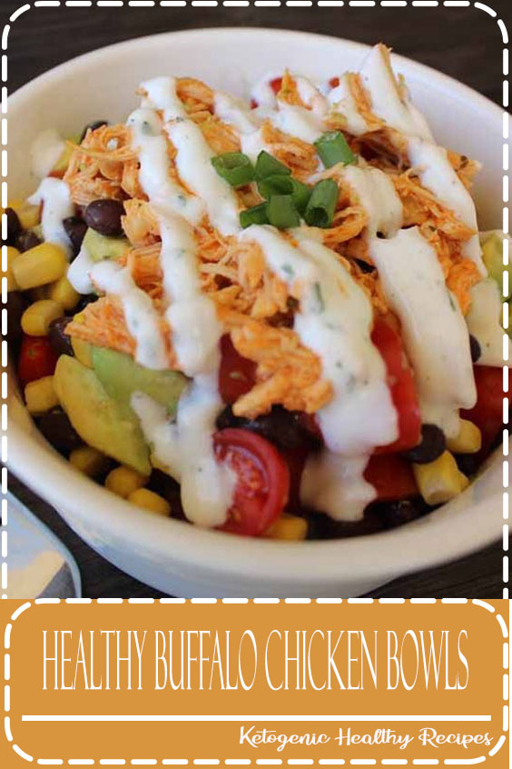 Healthy Buffalo Chicken Bowls Kitchen Delphine