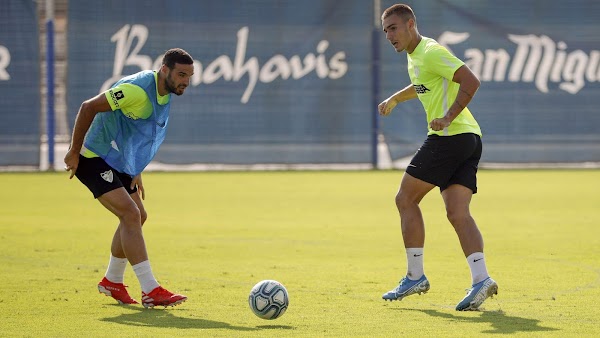 Málaga, hoy entrenamiento y rueda de prensa de Munir