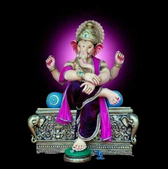 Lord Ganesha, lord Ganesha 2019, Lord ganesha with curly hair, Lord Ganesha Hd Photos, Mumbai cha raja