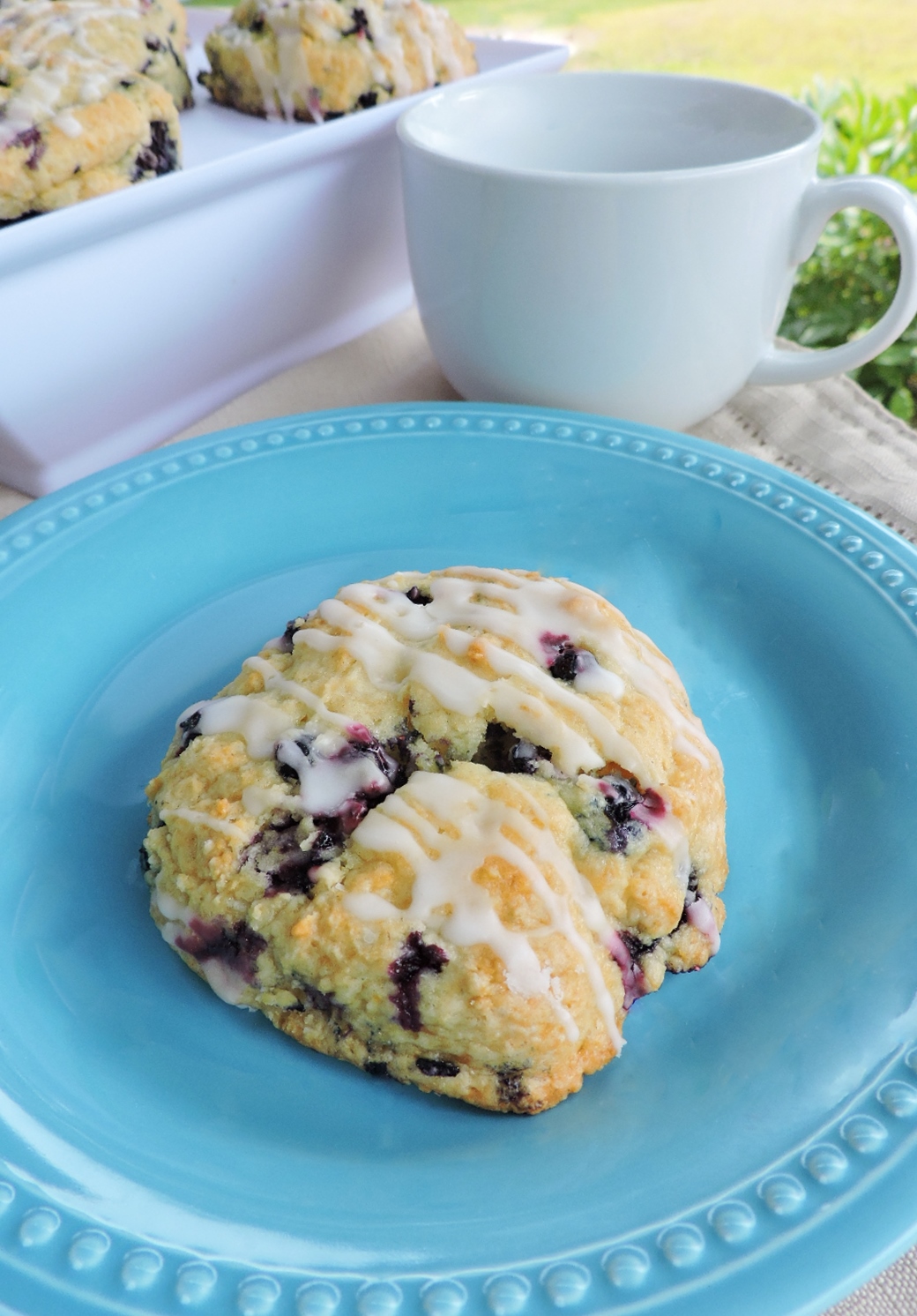 Lemon Blueberry Biscuits