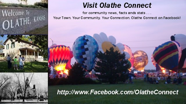 Visit Olathe Connect for community news, facts ands stats . . . Your Town. Your Community. Your Connection. Olathe Connect on Facebook!