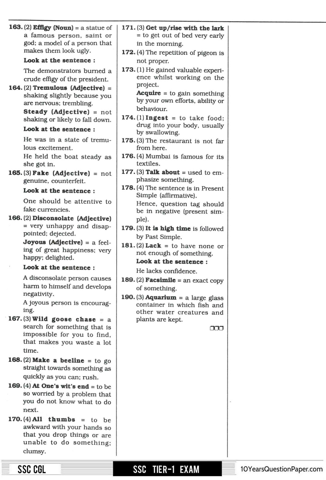 SSC 2015 solved CGL Question Paper SSC 2015 CGL Question Paper