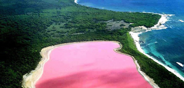 Lago Hillier – o lago rosa da Austrália