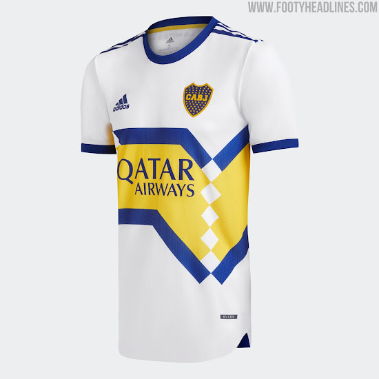 Boca Juniors 2021-2022 Home Soccer Jersey Argentina HEAT:RDY 