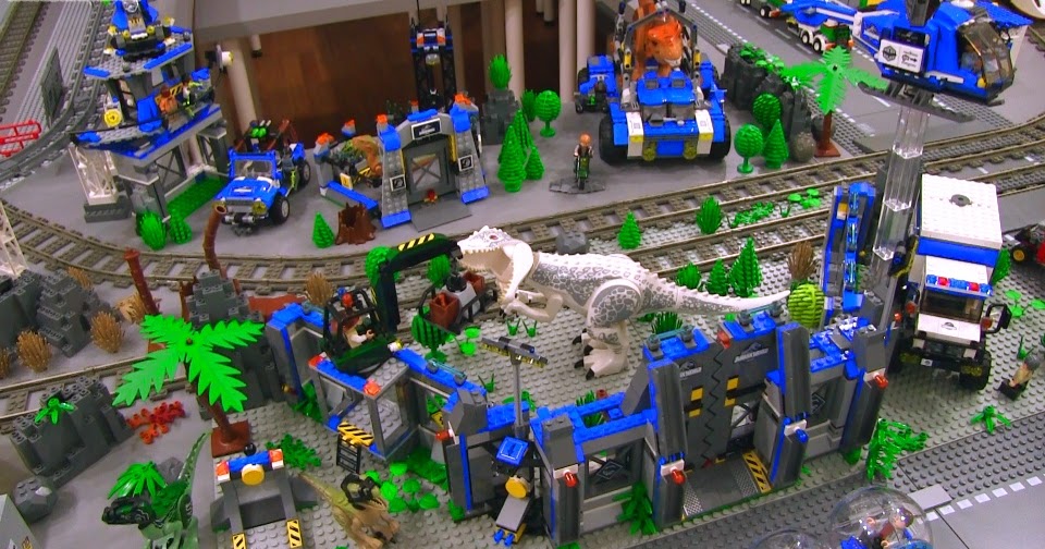 bouw Algebra Auckland LEGO Jurassic World invades New JANG City