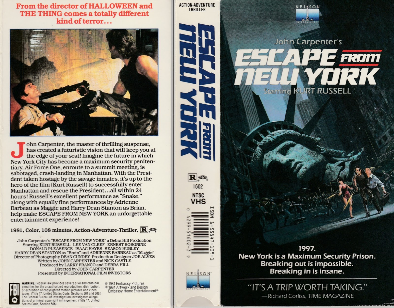 Movies Made Me John Carpenter Revisited Escape From New York 1981