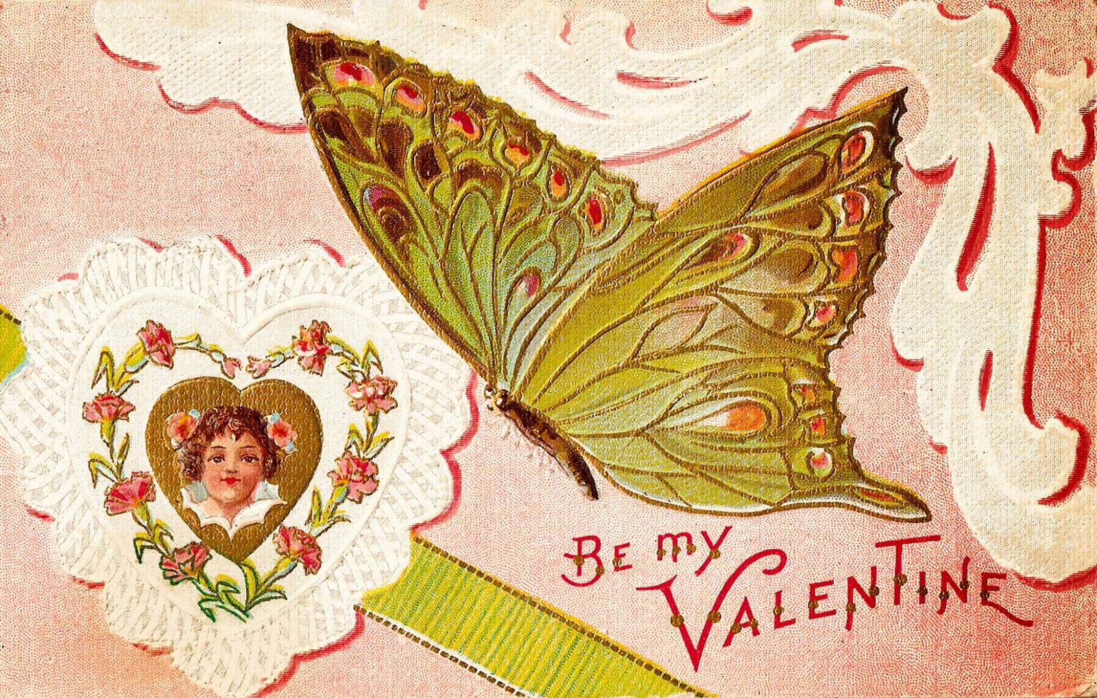 free vintage valentines day clipart - photo #46