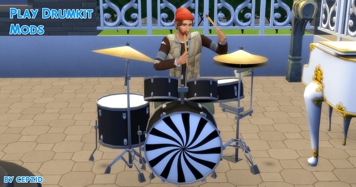 Play Drum Mods ~ Cepzid Sims