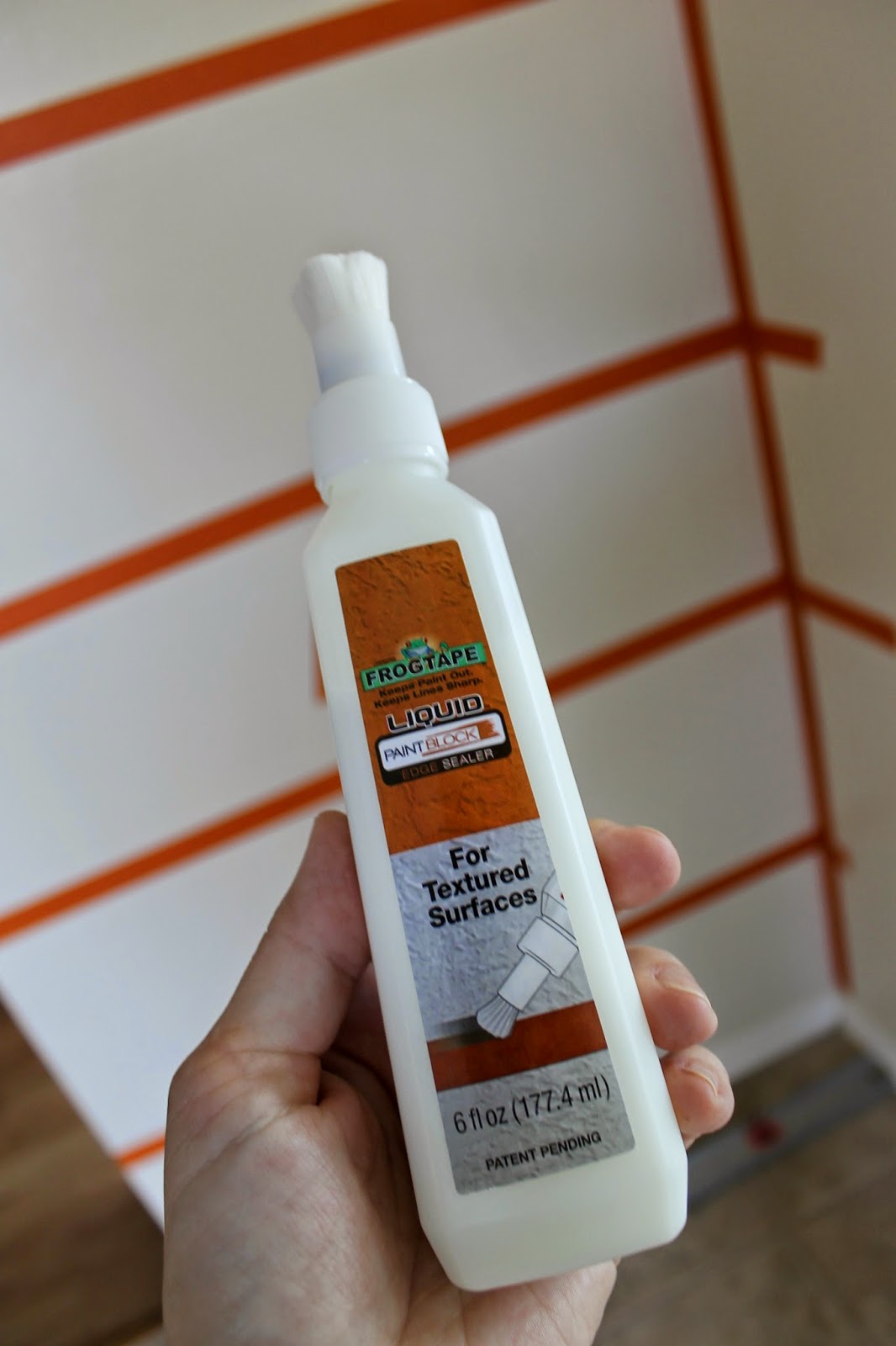 Ginger Snap Crafts How to Paint Perfect Stripes with Frog Tape® frogtape