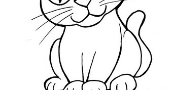 Gambar Kartun Kucing Yang Mudah Digambar - Gambar Kehidupan
