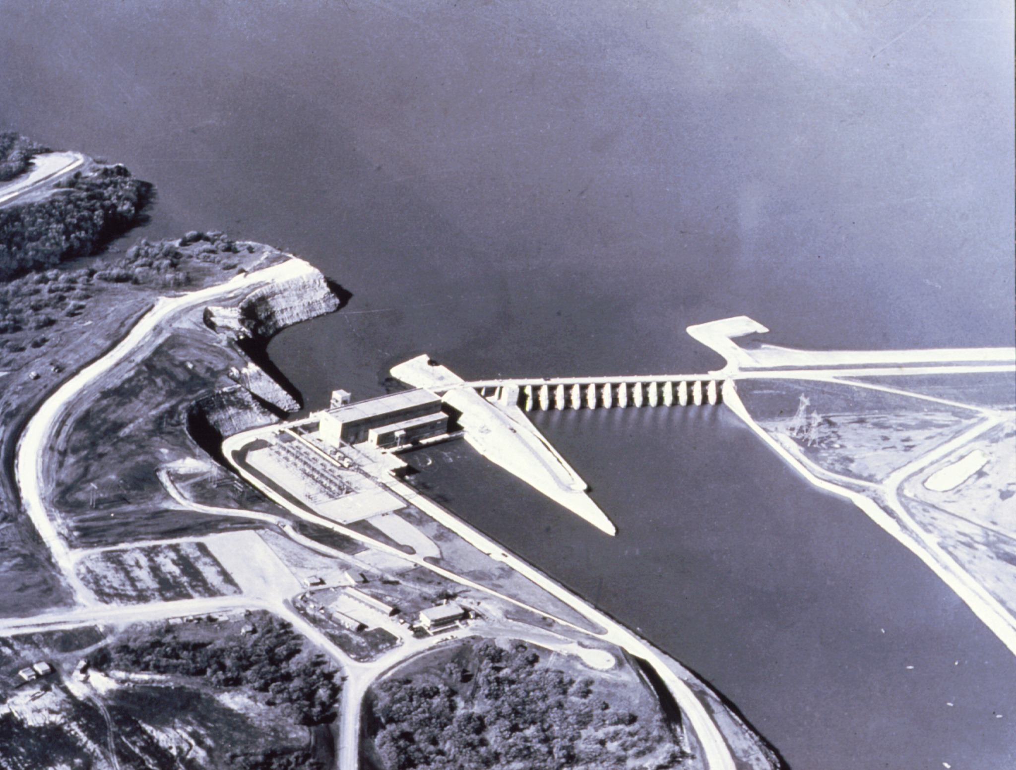 Industrial History 1955 132mw Gavins Point Dam and Lewis & Clark Lake