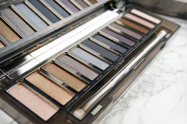 Dino's Beauty Diary - Urban Decay Smoky Palette Review and Swatches