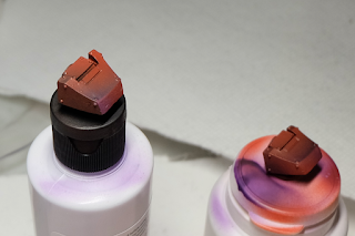 Testing light modulation basecoated and shaded shoulder pads