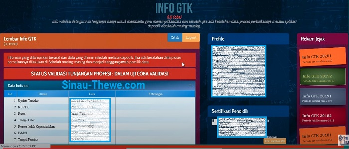 Info Gtk Semester 1 Tahun 2020 2021 Sinau Thewe Com