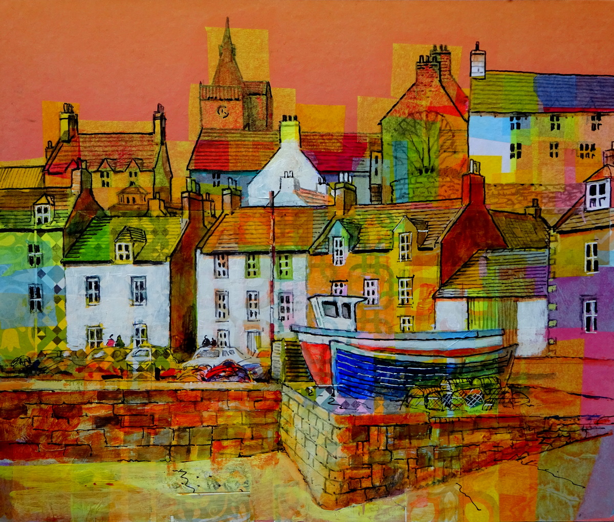 Malcolm Coils Latest paintings