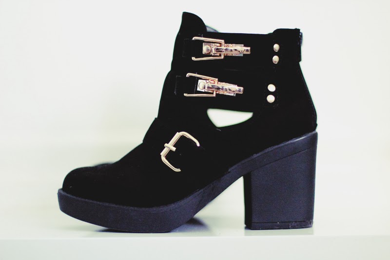 SUEDE CUT OUT BOOTS UNDER £40 - Petite Side of Style