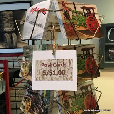 inexpensive post cards at California Agriculture Museum in Woodland, California