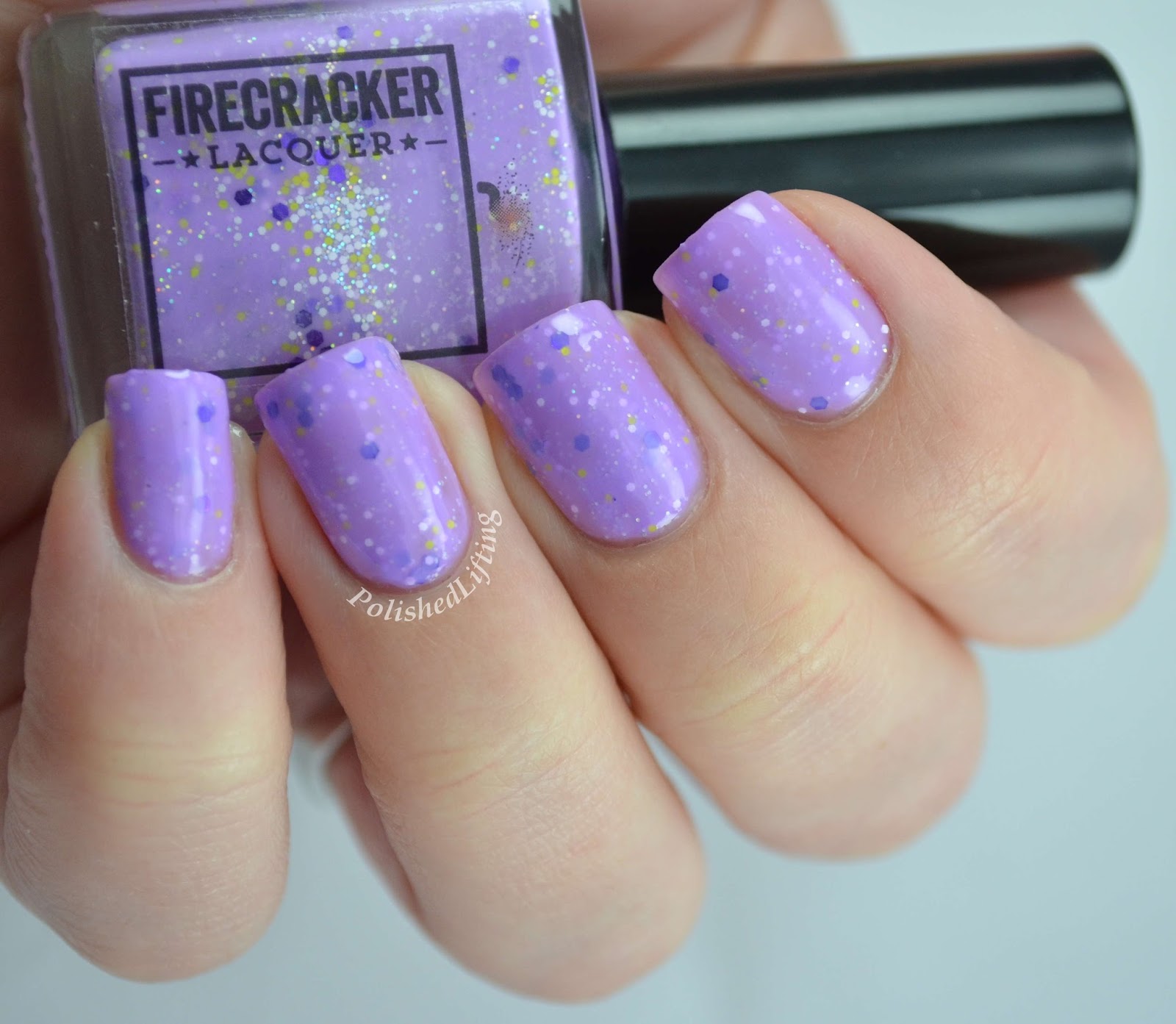 Firecracker Lacquer Purple Peep-le Eater Indie Mani Bunny Box
