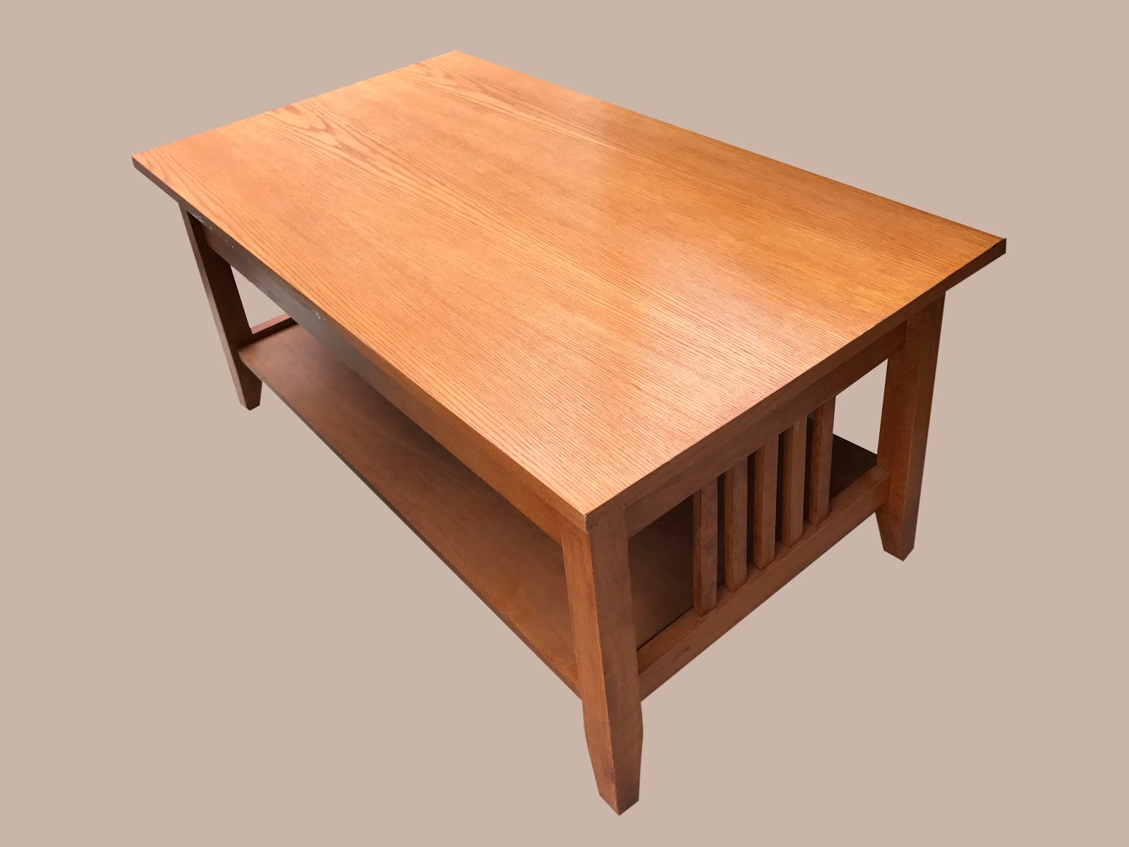 Uhuru Furniture & Collectibles Mission Style Coffee Table 65 SOLD