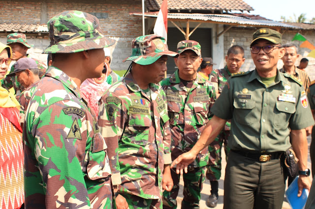 Wasev Kodam IV Diponegoro Sangat Puas dan Bangga Dengan Hasil TMMD Reg 105 Kodim Klaten   