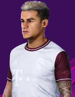 PES 2020 Faces Philippe Coutinho by Makidan14