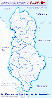 Counties and municipalities of Albania