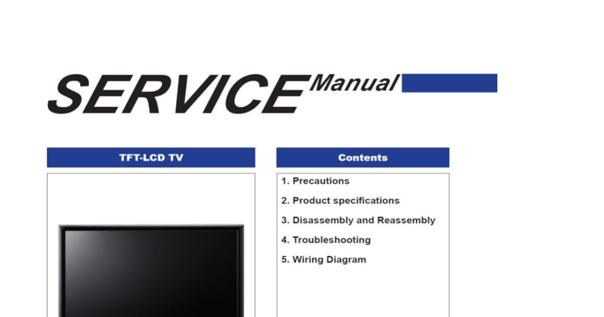 TV Samsung UN32D4003BD UN22D5003BF chassis U59C U59E diagrama