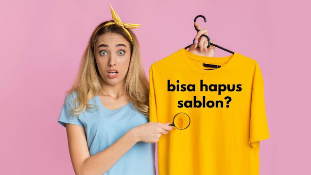 Featured image of post Cara Hilangkan Sablon Baju
