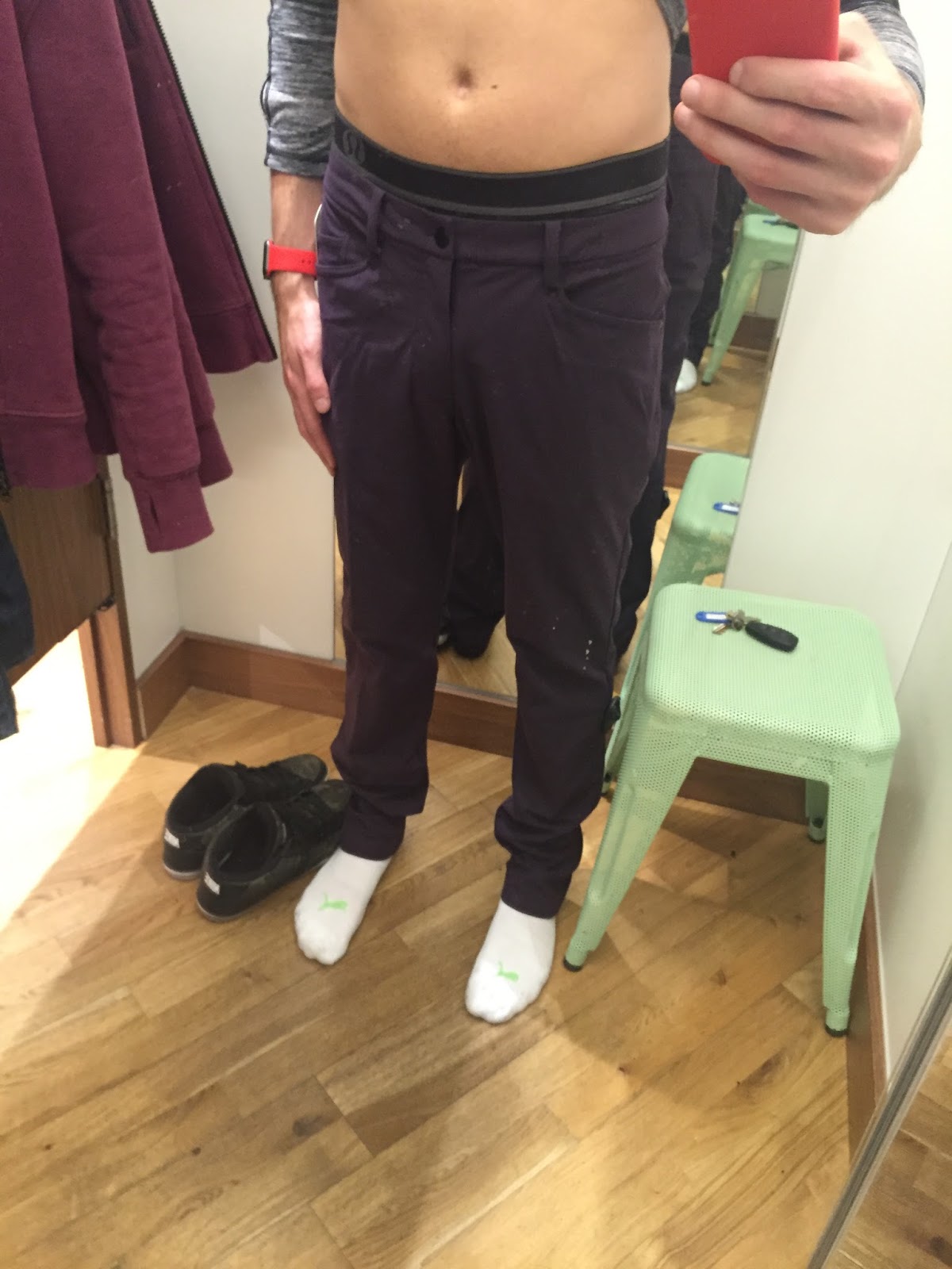 lululemon abc pants measurements conversion