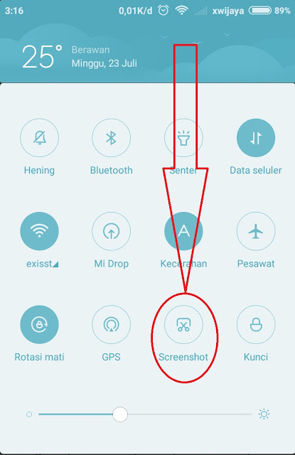 Cara Paling Mudah Screenshot Tanpa Aplikasi Dan Tanpa Membuka Menu Di ponsel Xiaomi