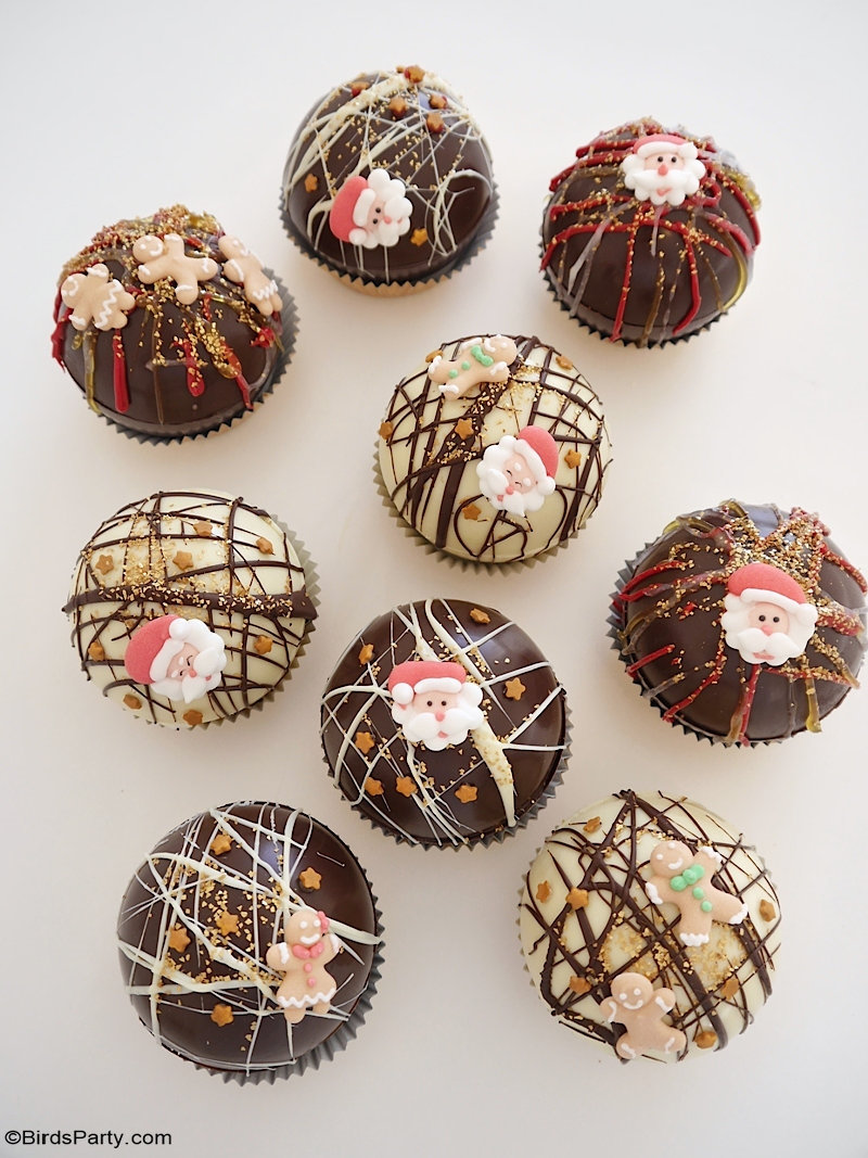 Christmas Cocoa Bombs 