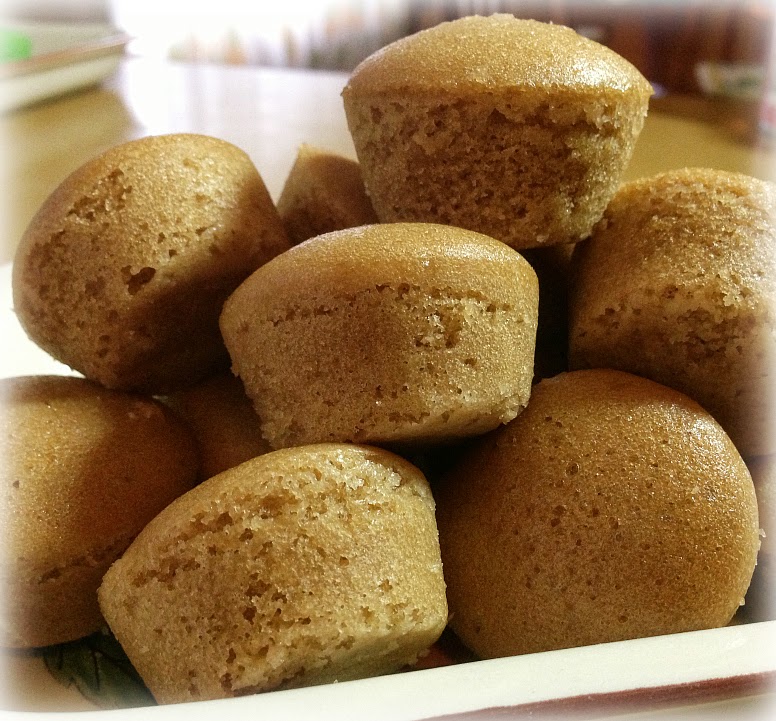 Heart of Mary Steamed Rice Cakes Putong Ube, Muscovado, Queso and Pandan