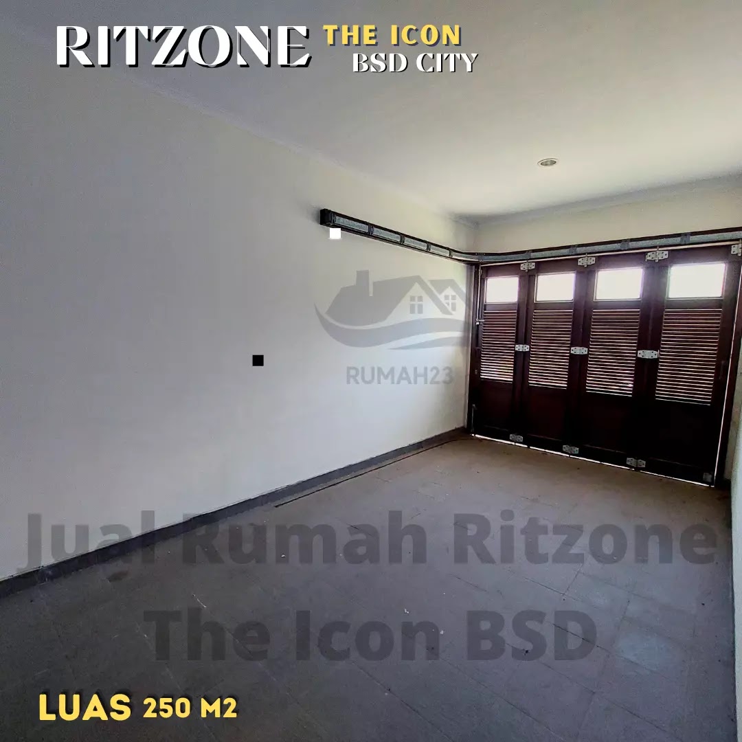 Jual Rumah Ritzone The Icon BSD Luas 250 M2