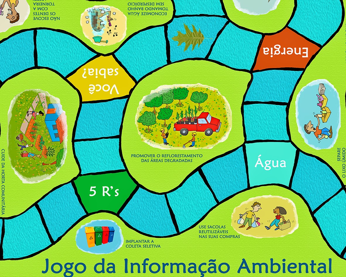 Jogos De Tabuleiro Sobre Meio Ambiente Para Imprimir - RETOEDU