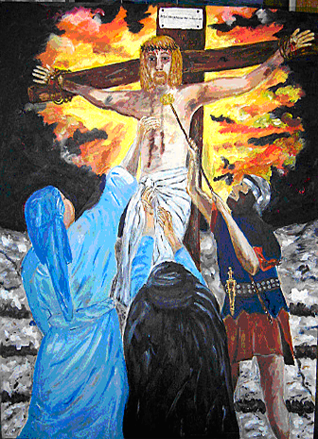 La Mort Fait Parti De La Vie art de vivre la peinture de peintrefiguratif : peinture art sacré vie